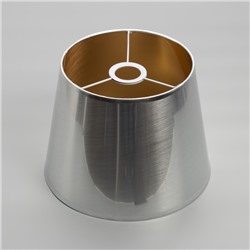 Абажур BayerLux, Е27, серебро, 28×28×21 см