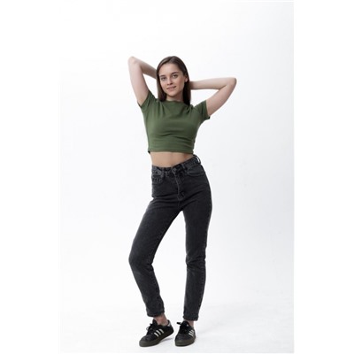 00002 кроп - топ (Зеленый темный)