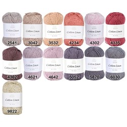 Пряжа Infinity Cotton Linen