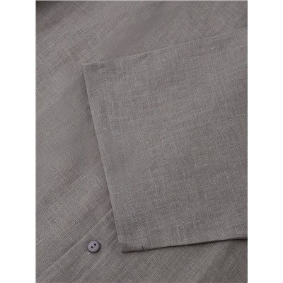 Рубашка мужская с коротким рукавом MIST, размер 54, серая