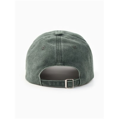 Кепка женская MINAKU sou.sou, размер 56-58, хаки, вареный деним