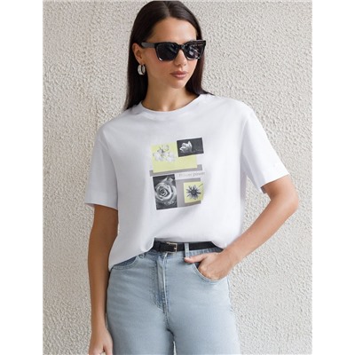 VILATTE Футболка D49.145