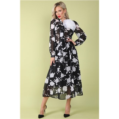 Платье Романтика (чёрный)