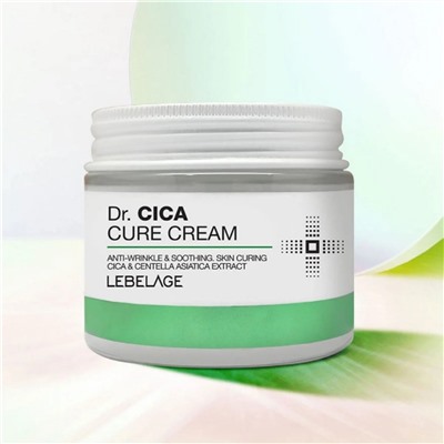 Lebelage Антивозрастной смягчающий крем с центеллой азиатской / Dr. Cica Cure Cream, 70 мл 19960