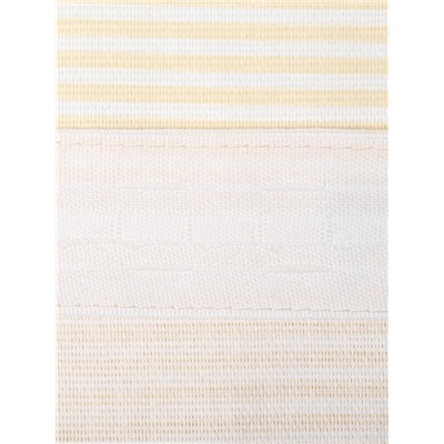 Шторы для кухни «Доляна. Пчёлки», 150×180 см - 2 шт., рогожка 164 г/м², 100% хлопок