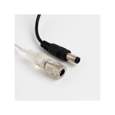 Гирлянда «Нить» 10 м роса, IP20, медная нить, 100 LED, свечение мульти, 12 В