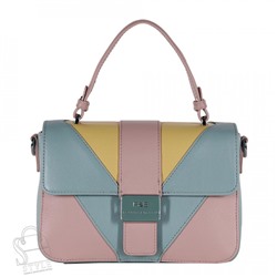 Сумка женская кожаная 1921Y pink Polina&Eiterou  в Новосибирске