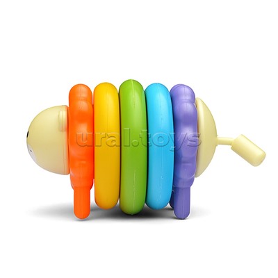 Пирамидка "Зверёк" в коробке