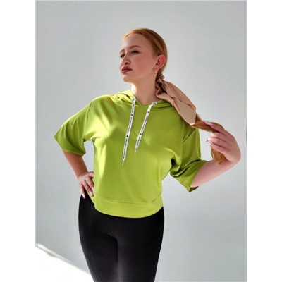 Худи с капюшоном 1306 (Зеленый)