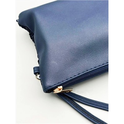 Sunflower Косметичка женская с пайетками 031, синий 12057