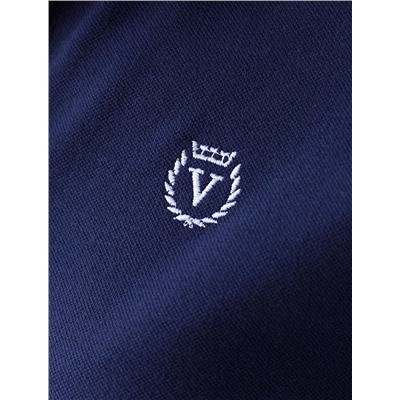 Платье-поло трикотажное