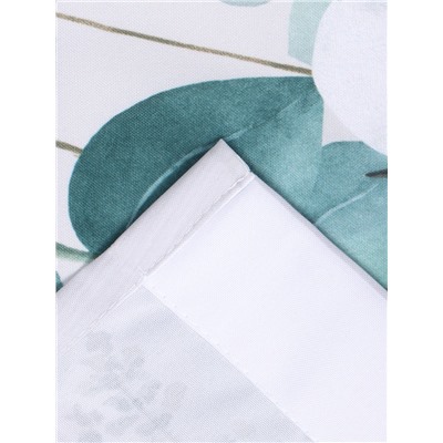 Шторы для кухни с подхватами «Этель» Cotton, 145×180 см, комплект - 2 шт.