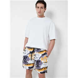 Шорты текстильные плавательные для мужчин, длинные