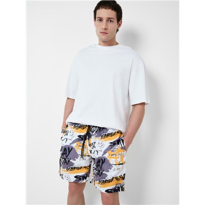 Шорты текстильные плавательные для мужчин, длинные