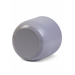 Кашпо для цветов «Клевер», 4.5 л, d=20 см, h=18 см, пластик, цвет серый шёлк