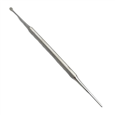 YOKO Кюретка педикюрная двусторонняя / Classic SI 019, глянцевая, 15 см 3736