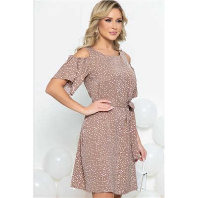 Платье "Марианна" (капучино) П5485