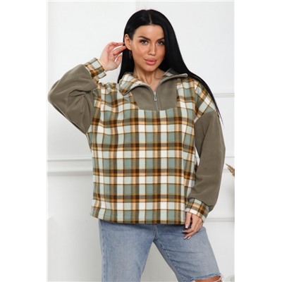 Толстовка 57134 (Горчичн,беж)