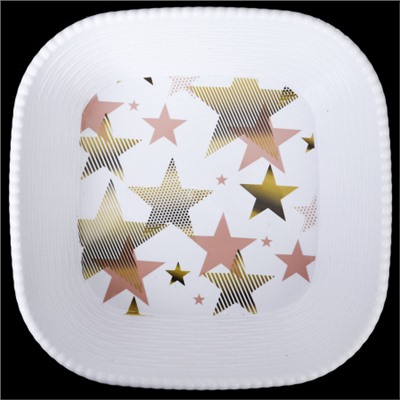 Ваза для фруктов 19,5 см / HX-HL2020 /уп 150/ новогодняя