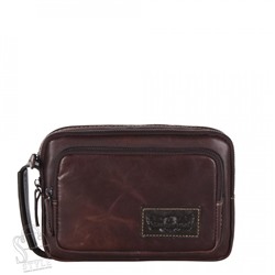 Сумка мужская кожаная 4039TR d.brown Tough Ryder