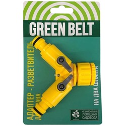 Адаптер-разветвитель д/кран.2 шланг