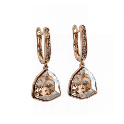 Серьги с кристаллами Swarovski