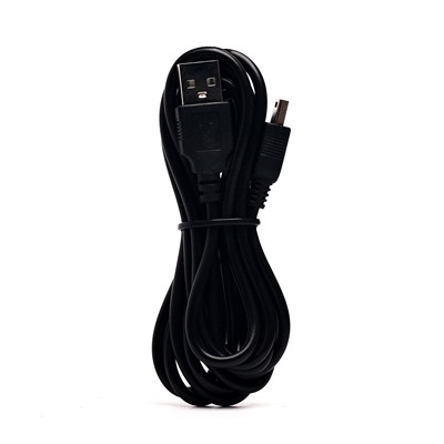 Кабель USB - mini USB RockBox  200см 1,5A  (black)