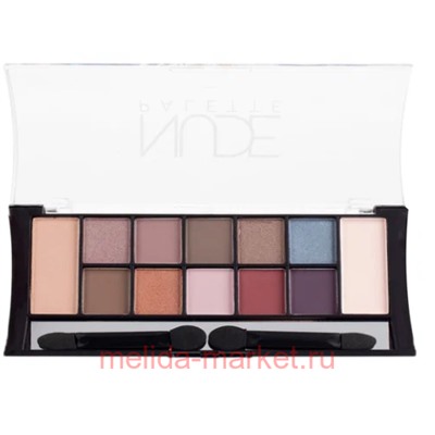 Triumph Тени для век палетка 12 цветов  Nude Palette Eyeshadow 02 дымчатый нюд(срок  до 12.23)
