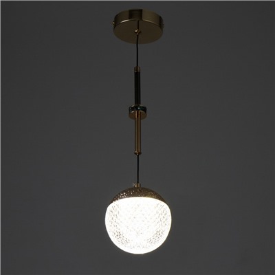 Светильник BayerLux «Джасо» 1хLED 20 Вт золото 12×12×37 см