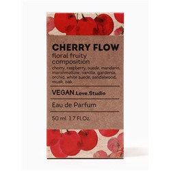 Парфюмерная вода женская Vegan Love Studio Cherry Flow, 50 мл (по мотивам Cherry in the Air (Escada)