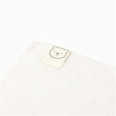 Комплект вязаный детский (шапка, шарф, варежки), молочный