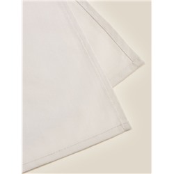 Простыня 1.5-спальная SL Home Percale 300ТС, 160×235 см, молочная, хлопок 100%