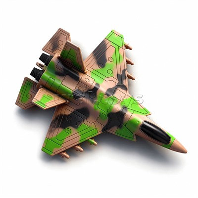 Самолет "Военный истребитель" р/у, 27 MHz, в коробке