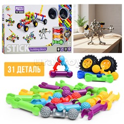 Конструктор "Робот" (31 дет.) в коробке