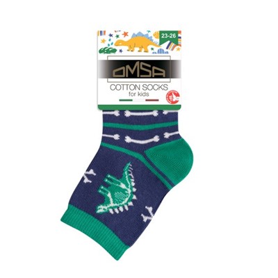 Носки детские, Omsa, 23P65 скелетоны