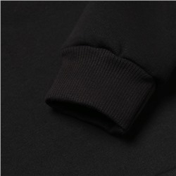 Толстовка детская, рост 92 см, чёрная