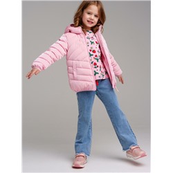 Брюки текстильные джинсовые для девочек