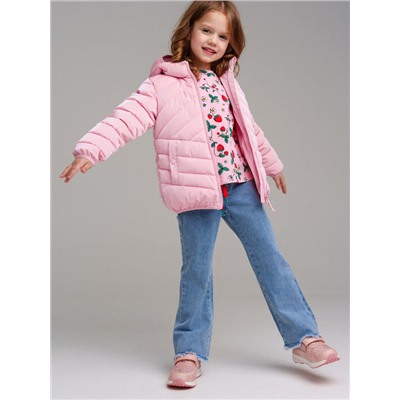 Брюки текстильные джинсовые для девочек