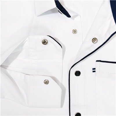 DS2A62-00d** Сорочка детская приталенная на кнопках BROSTEM