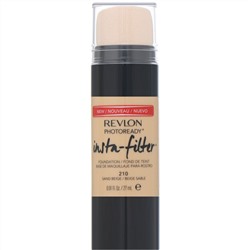 Revlon, Тональная основа Insta-Filter, PhotoReady, песочно-бежевый оттенок 210, 27 мл
