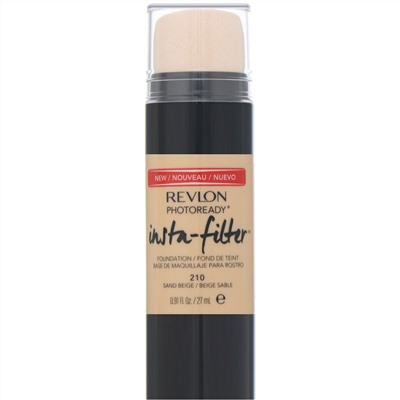 Revlon, Тональная основа Insta-Filter, PhotoReady, песочно-бежевый оттенок 210, 27 мл