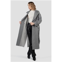 01-12150 Пальто женское демисезонное (пояс)