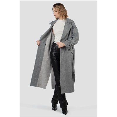 01-12150 Пальто женское демисезонное (пояс)