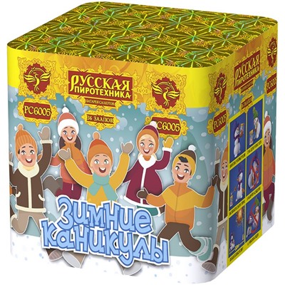 Фейерверк РС6005 Зимние каникулы (0,6" х 36)