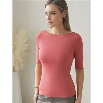 Джемпер  из премиального хлопка с эластаном