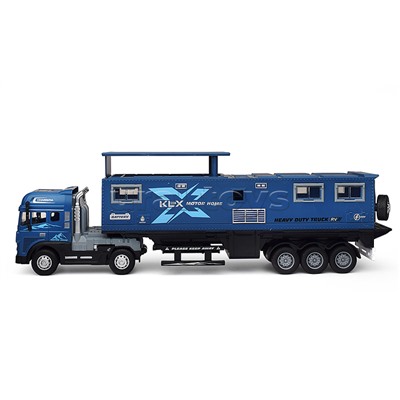 Машина "Фура Блок- контейнер" (свет,звук) в коробке