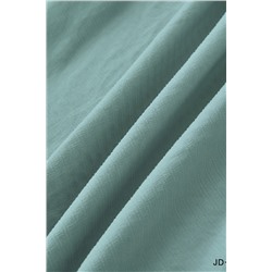 Комплект постельных принадлежностей, простыня на резинке Борт 25 + 2 наволочки 70*70 изумруд