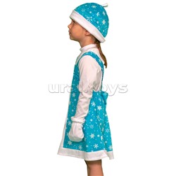 Изделие швейное "Набор карнавальный "Зимушка" плюш (6-9 лет, рост 122-134 см)