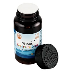 Vitalex Children, органический комплекс витаминов и минералов, для детей, 60 капсул по 500 мг