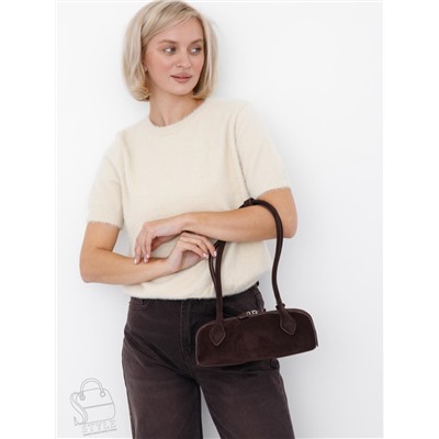 Сумка женская кожаная 89-6830-1VG coffee  Vitelli Grassi в Новосибирске